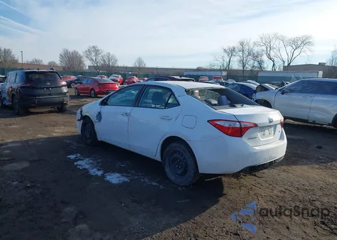 2016 Toyota Corolla Le z USA, uszkodzony, nr VIN 2T1BURHE4GC498320
